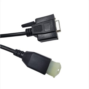 Conector DB9 Hembra a Macho de 4 Pines para Motocicleta, Cable de Datos D-sub de 9 Pines a Conector de Diagnóstico, Cable de Datos de 9 Pines D-sub - Product Image 4