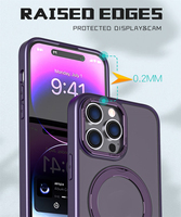 Pour iPhone 14 Pro Max 360 Rotation Invisible Support Magnétique Téléphone étui pour 15Plus 13 12 16 Pare-chocs Antichoc Support En Métal Couverture
