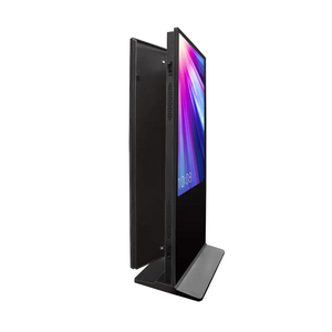Écran tactile publicitaire LCD <span class=keywords><strong>vertical</strong></span> <span class=keywords><strong>double</strong></span> face 43 55 65 pouces, panneau IPS 2K 4K, support au sol NFC, signalisation numérique à <span class=keywords><strong>double</strong></span> écran - Product Image 2