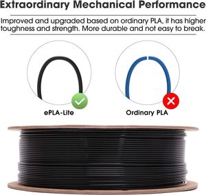 Filamento ESUN Epla-lite para Impresión 3D, 1.75mm, 1kg / Bobina, Filamento PLA Mejorado para Impresora 3D - Product Image 2