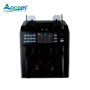 Two Bill Pocket Mix Bill Value Counting Machine Bill Counter Banknote Money Cash Counter