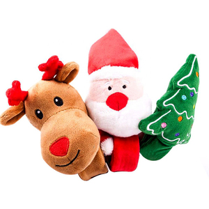 Unionpromo reindeer Christmas tree Santa plush sweet Bracelet child Christmas reindeer Bracelet Animal toy - Product Image 1
