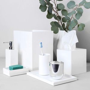 Luxury Square Wood <b>Tissue</b> <b>Box</b> Cover Wood Napkin Holder for Bathroom Dinner Table Office Kitchen Packaged Carton - Product Image 5
