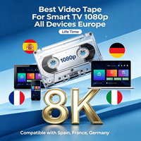 Cinta de Video 2026 para Todos los Dispositivos, Smart TV Android, HD 1080 Estable, Garantía y Soporte Técnico para Todos los Dispositivos IPTV en Europa