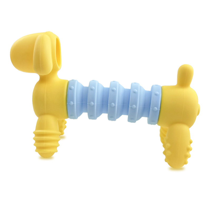 Balloon Dog - (Yellow and Blue)
