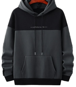 Sudadera con Capucha de Doble Color para Hombre, Fabricantes de Ropa, Logotipo Personalizado, Sudadera Unisex Extra Grande, Gruesa - Product Image 1