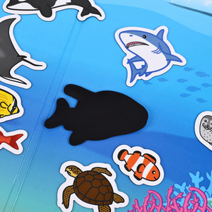 An toàn không độc hại giáo dục nam châm cho trẻ em bảng chữ cái số hình dạng với chơi dựa trên học tập - Product Image 6