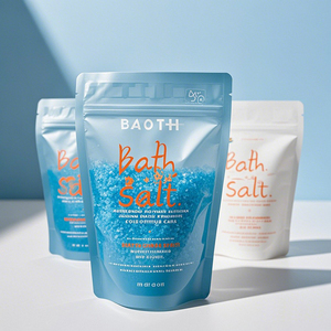 Embalaje de sal de baño de plástico autoestable resellable Bolsa de plástico Embalaje de océano natural Bolsa de sal marina - Product Image 6