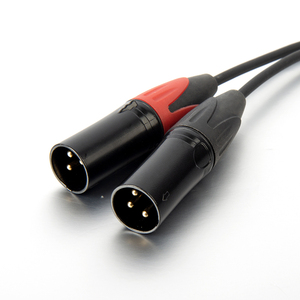 Câble de microphone DC007 Yinyu DDP RTS 2M Type C vers 2 XLR mâles <span class=keywords><strong>pour</strong></span> studio professionnel et enregistrement sonore en direct - Product Image 3