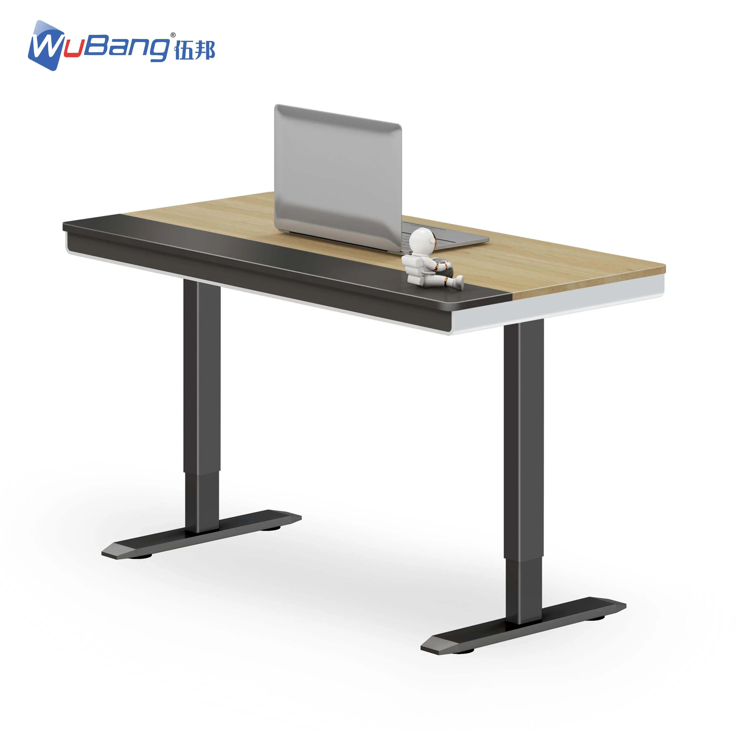 Individueller elektrischer sitz-und-steh-Schreibtisch höhenverstellbarer Computertisch fabrikpreis Kontrolle Raum-Schreibtischkonsole