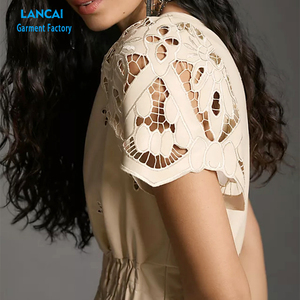 I produttori di <span class=keywords><strong>abbigliamento</strong></span> hanno personalizzato abiti firmati da donna abiti estivi di alta qualità alla moda - Product Image 3