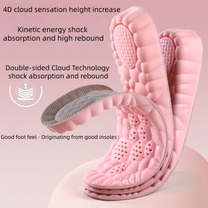 Gel Bộ nhớ bọt lót cho gót chân giảm đau Chiều cao tăng hấp thụ sốc thoáng khí mùi phòng chống tùy chỉnh phù hợp - Product Image 6