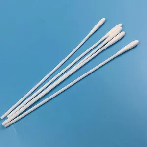 Disposable 6-Inch Long Cotton Swab With 30mm Head Length Applicator Cotton Bud