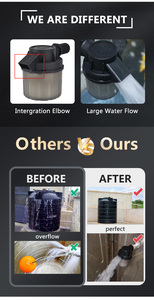 90 độ im lặng mini tự động bể nước mức độ thẳng đứng kiểm soát cơ khí Float bóng Van nhựa juny cho nước thông qua - Product Image 2