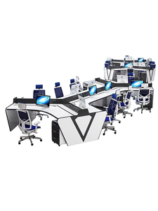 JKZHT-03 điều khiển hiện đại trung tâm hội nghị bàn gian hàng Neo Bàn nhân viên chỉ huy giám sát bàn sơn nướng văn phòng bàn - Product Image 4