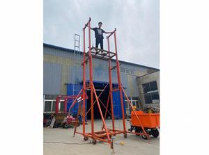 ที่ยกไฟฟ้าขนาดเล็กระบบไฮดรอลิกใช้สำหรับก่อสร้างแบบพกพาปลอดภัย - Product Image 5