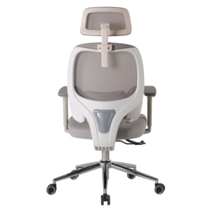 Elegante <span class=keywords><strong>Silla</strong></span> de <span class=keywords><strong>Oficina</strong></span> Ergonómica de Polipropileno con Elevación, Asiento Duradero, Reposabrazos Abatibles y Base Cromada - Product Image 5