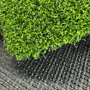 Césped <span class=keywords><strong>Artificial</strong></span> Denso de 35 mm, Ecológico, Personalizado, Negro, Duradero, de PP, para Gimnasio, Área de Entrenamiento Personal, Estudio - Product Image 4