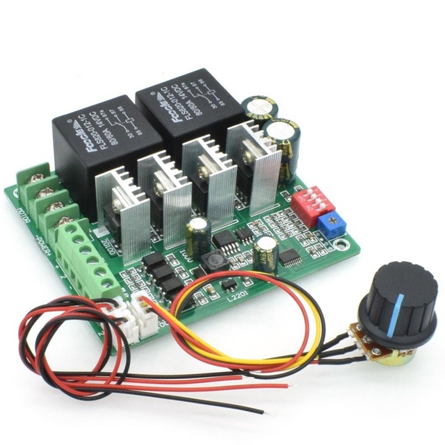 Taidacent 12V 24V 36V 48V Speed Control of DC Motor by Using PWM Electronic Engine Governor Speed Governor Speed Limit