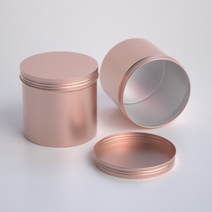 Tarros Cosméticos de Aluminio con Tapa de Rosca de 250g 250ml para Lápiz Labial, Rubor, Crema Facial, Colores Personalizables, Materiales Reciclables - Product Image 6