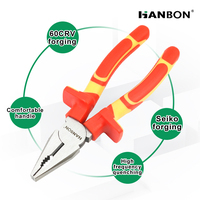 6 7 8 "pouces pince électrique combinée outils universels pince coupante VDE approuvé 1000V pince isolée