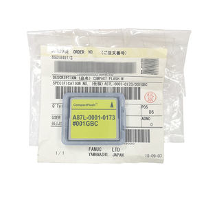 Tarjeta Compact Flash CF FANUC A87L-0001-0173 # 001GBC 1GB - Product Image 5
