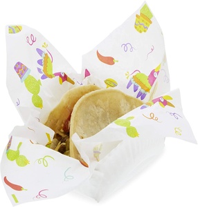 <span class=keywords><strong>Papel</strong></span> para envolver comida en sándwich, revestimiento resistente a la grasa, <span class=keywords><strong>Papel</strong></span> para envolver deli, para hornear, asar y freír aire - Product Image 4