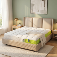 Colchón King Size de Espuma Viscoelástica, Fabricante de Colchones American Standard Twin y Queen Size, Fábrica OEM/ODM