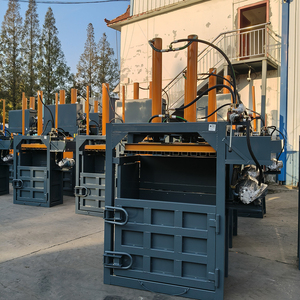 Presse à balles pour déchets de canettes en aluminium, bouteilles en plastique PET, carton et vêtements, compacteur de cartons - Product Image 5