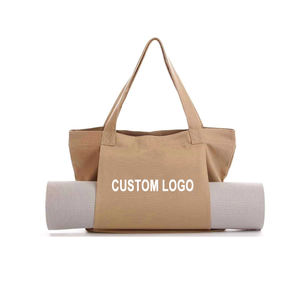 Nuevos Arribos: Tapete de <span class=keywords><strong>Yoga</strong></span> Plegable con Bolsa de Lona de Algodón Tipo Tote para Viaje y Gimnasio - Product Image 2
