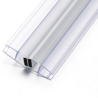 Waterdichte Douche Behuizing Hordeur Doorzichtig Plastic Pvc Siliconen Rubber U F A T H I Type Vormige Magnetische Afdichting Strips