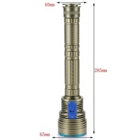 Lampe de plongée puissante à 9 LED, étanche jusqu'à 50 m sous l'eau, lampe de plongée tactique 26650, lampe de plongée en apnée, lampe de pêche sous-marine