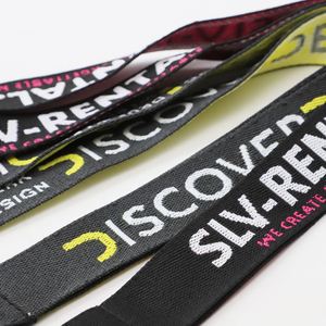 Cordons personnalisés en jacquard, robustes, avec crochet en forme d'aigle, design néerlandais, porte-badge pour employés d'entreprise - Product Image 3