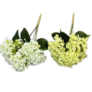 برومي زهور اصطناعية يدوية الصنع باقة حرير الكوبية 5 شوك لديكور المنزل وحفلات الزفاف أو التخرج وعيد الميلاد ZR1175 - Product Image 4