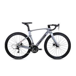 Cadre complet de vélo de route en carbone de haute qualité avec engrenages RIVAL-22 vitesses 24 vitesses V3 700 * 38C vélo de route en Fiber de carbone gravier - Product Image 4