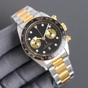 Prix de gros, montre de sport de luxe, marque haut de gamme, mouvement mécanique ETA, saphir, aiguilles lumineuses, étanche, plongeur - Product Image 6