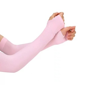 Manchons anti-moustiques pour femmes, protection UV, couvre-bras d'extérieur, couleur unie, polyester, taille adulte - Product Image 5