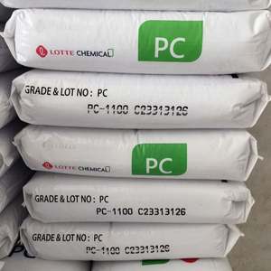 PC Korea Lotte PC-1100, viscosité moyenne, pour éliminer les particules de matière première plastique en polycarbonate et les films. - Product Image 4