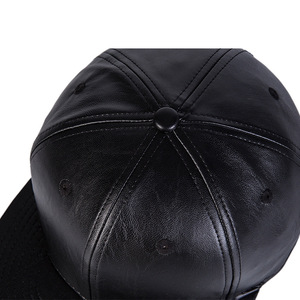 Gorras Deportivas Planas de Alta Calidad, Gorras Planas Raiders de Cuero Genuino con Cierre a Presión - Product Image 5