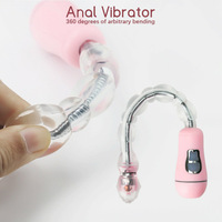 Prostata-Massage gerät Anal Vibrator Butt Plug Erotische USB-Ladung Flexibler Butt Plug Stimulator Sex Produkt für Männer Frauen