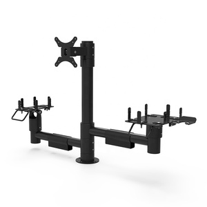 Soportes de Montaje Ajustables para Punto de Venta, Soporte Giratorio para un Solo Monitor, Rotación de 360 Grados, Soporte de Montaje para Punto de Venta - Product Image 1