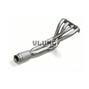 Colector de Escape de Alto Flujo de Acero Inoxidable 304 con Acabado Espejo para Acura RSX Type-S 2.0L Motor <span class=keywords><strong>K20</strong></span> 2002-2006, Repuesto - Product Image 1