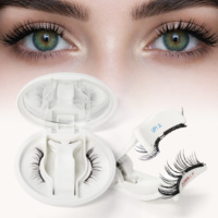 Cils magnétiques souples, ensembles de cils magnétiques supérieurs et inférieurs, réutilisables, sans cruauté, kit de voyage naturel avec applicateur