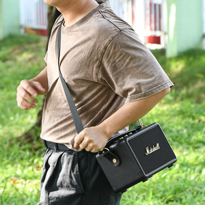 Sangle de transport portable pour haut-parleur, adaptée aux accessoires de haut-parleur Marshall <span class=keywords><strong>Kilburn</strong></span> II/Stockwell II, sangle d'épaule portable en PU - Product Image 4