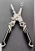 Pince à dénuder pliable électricien coupe-fil spécial pince à sertir multifonctionnelle pour fendre les fils