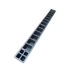 Butée de stationnement en caoutchouc flexible noir pour voiture, camion, avertissement routier - Product Image 3