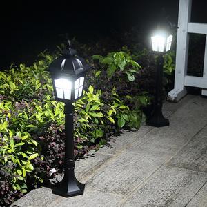 Lampadaire d'extérieur Lampe étanche Design classique Lampe noire Aluminium Poteau de jardin Lampe pilier - Product Image 4