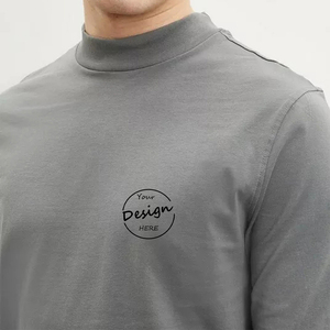 T-shirt da uomo in <span class=keywords><strong>cotone</strong></span> poliestere <span class=keywords><strong>manica</strong></span> <span class=keywords><strong>lunga</strong></span> da uomo, - Product Image 5