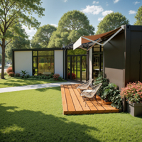Nuevas Casas Prefabricadas Modernas Villas de Lujo Hexagonales Personalización de Fábrica Casa Contenedor Desmontable Casa Modular Prefabricada