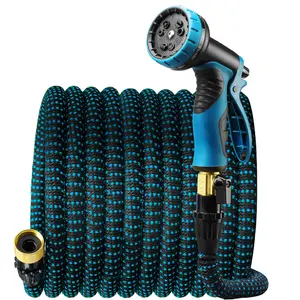 Groothandel 2020 Tuinslang Expandable Flexibele Waterslang Magic Tuinslang Met Metal Spray Nozzle Voor Huis & Tuin